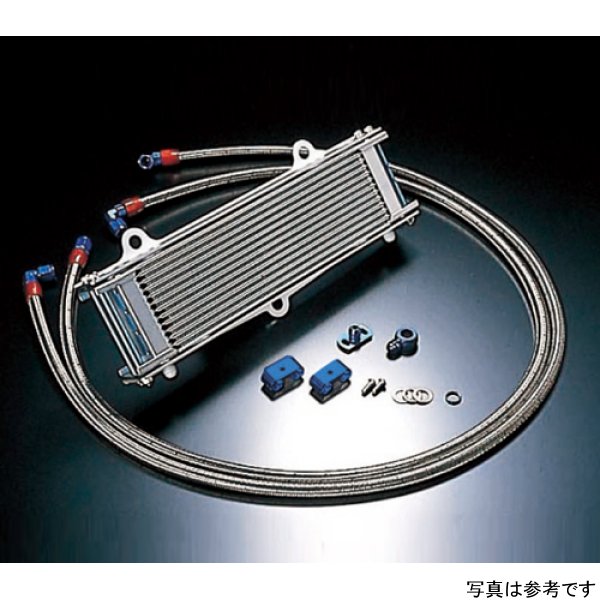 ACTIVE アクティブ オイルクーラーキット サイド廻し/ストレート #6 12-13R ゼファー1100、ゼファー1100RS ブラック仕様 AC14068413B HD店