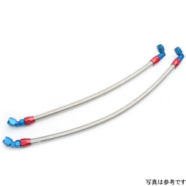 ACTIVE アクティブ オイルクーラーホースセット ラウンド #6 9-13R ゼファー400、ゼファーX、ゼファー750、ZR-7 シルバー AC14057238 HD店