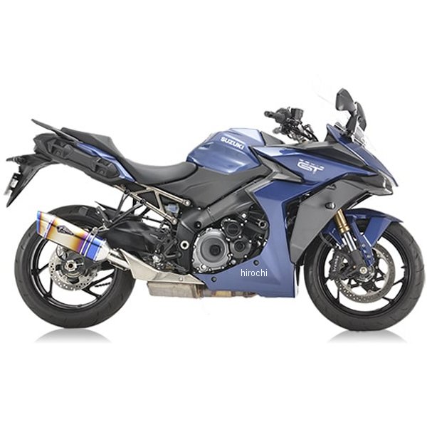 【メーカー在庫あり】 アールズギア r's gear スリップオンマフラー GTスペック 22年-24年 GSX-S1000GT チタンドラッグブルー GS19-T3SD HD店