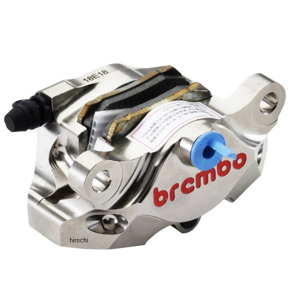 【メーカー在庫あり】 ブレンボ brembo GP2-SS CNC 2P リアキャリパー φ34 取付ピッチ:84mm ニッケルコーティング レッドロゴ 120.A441.40 HD店
