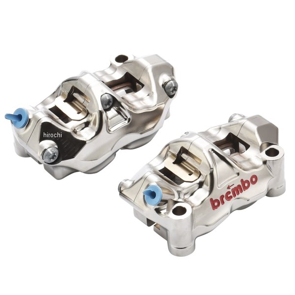 ブレンボ brembo GP4-RX ラジアル CNC 4P キャリパー 左右セット φ32 取付ピッチ:100mm ニッケルコーティング レッドロゴ 220.B010.20 HD店