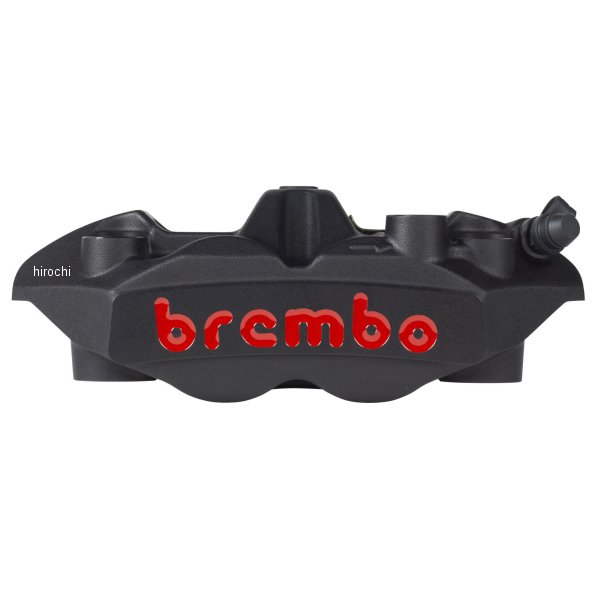 ブレンボ brembo M-4 ラジアル モノブロック 4P キャリパー 右 φ34 取付ピッチ:108mm ブラックアルマイト レッドロゴ 120.A397.60 HD店