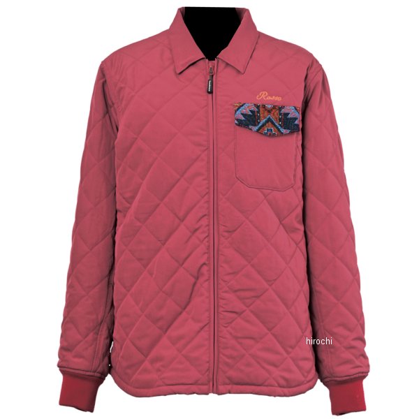 【メーカー在庫あり】 ロッソスタイルラボ Rosso StyleLab 秋冬モデル プロテクトキルティングシャツジャケット ローズ Sサイズ ROJ-992 HD店