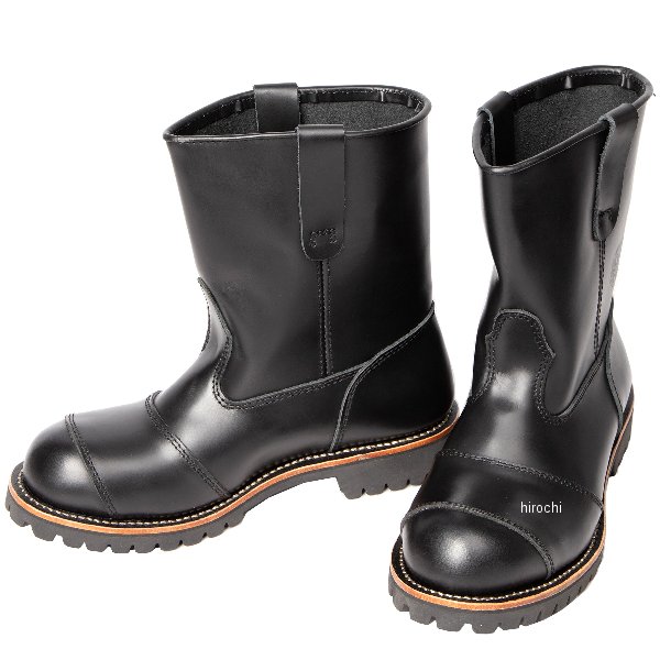 【メーカー在庫あり】 デグナー DEGNER レザープルオンブーツ 黒 27.5cm HS-B16 HD店