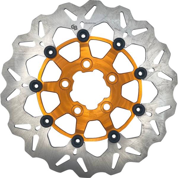 【USA在庫あり】 ガルファー GALFER Wave ブレーキローター リア 16年-17年 ハーレー FLSS オレンジ 1710-4562 HD店