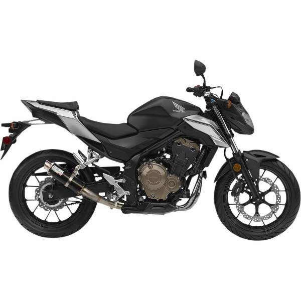 【USA在庫あり】 LEOVINCE GP Corsa?スリップオンマフラー 16年-18年 CB500F ABS 黒 1811-3208 HD店