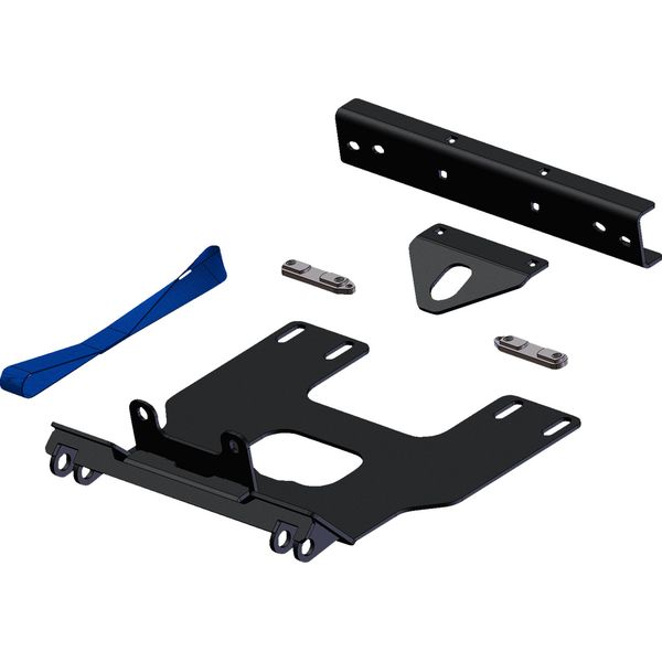 【USA在庫あり】 Kfi Products Plowマウント 20年-22年 Tracker 500S 黒 4501-1063 HD店