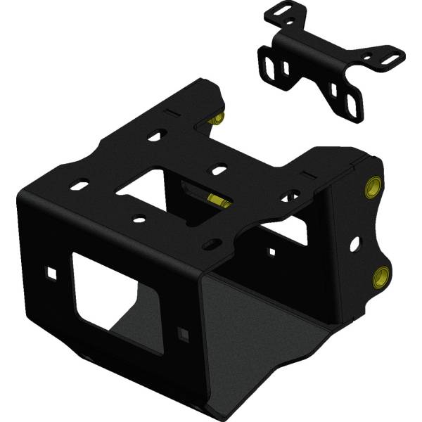 【USA在庫あり】 Kfi Products ウインチマウント 16年-23年 ポラリス Sportsman 450 H.O. 4x4 黒 4505-1087 HD店