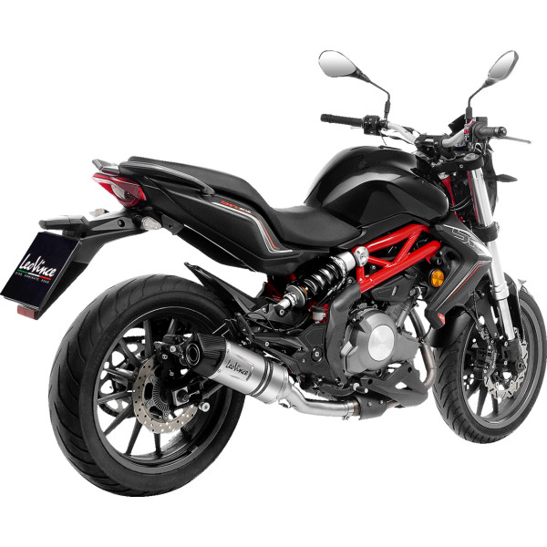 【USA在庫あり】 LEOVINCE LV One EVO スリップオンマフラー 19年-20年 Benelli BN302 S シルバー 1811-4421 HD店