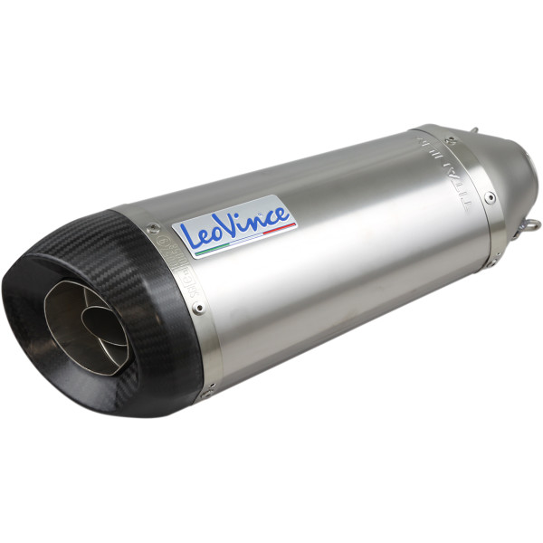 【USA在庫あり】 LEOVINCE 交換用マフラー 54x270mm シルバー 1812-0244 HD店