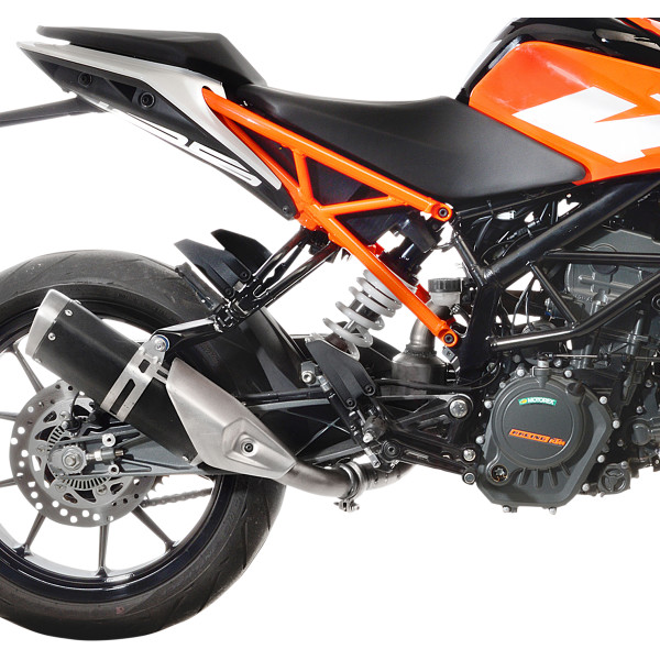 【USA在庫あり】 LEOVINCE Cat Eliminator リンクパイプ 17年-20年 KTM RC390 シルバー 1812-0306 HD店