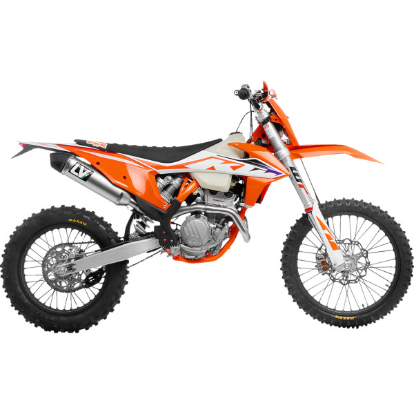 【USA在庫あり】 LEOVINCE X3 EVO スリップオンマフラー 21年-23年 ガスガス EC 250F シルバー 1821-2085 HD店