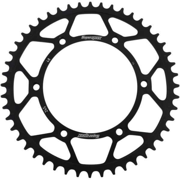 【USA在庫あり】 SUPERSPROX スチール リア スプロケット 520/48T 07年-11年 YZ250F 黒 1210-1891 HD店