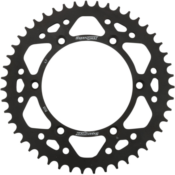 【USA在庫あり】 SUPERSPROX スチール リア スプロケット 520/47T 08年-18年 RM-Z450 黒 1210-1920 HD店