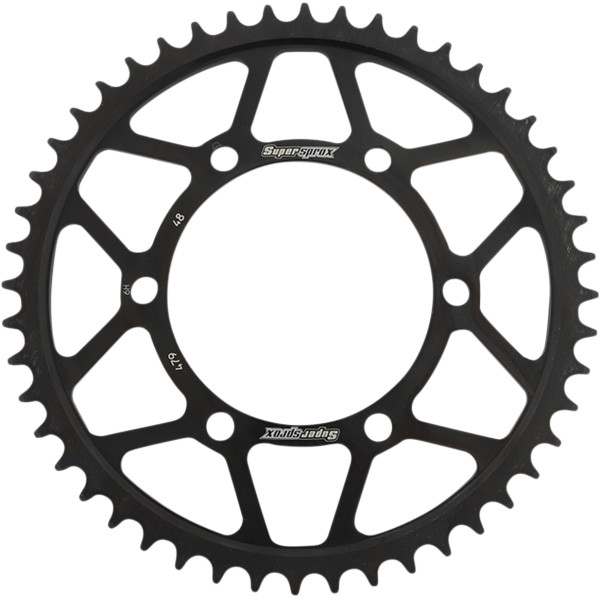 【USA在庫あり】 SUPERSPROX レーシング スチール リア スプロケット 530/48T 15年-17年 EN650 Vulcan S 黒 1210-2167 HD店