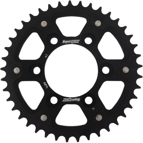 【USA在庫あり】 SUPERSPROX ステルス リア スプロケット 530/41T 15年-17年 Versys 1000 黒 1210-2193 HD店