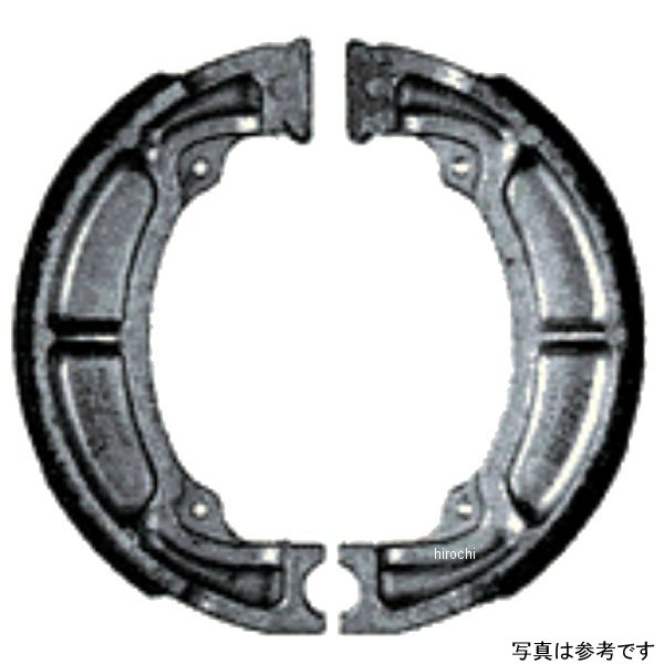 ベスラ Vesrah ブレーキシュー ハイグレード溝付き 75年-11年 KX、KDX、KE VB-411NSQ HD店