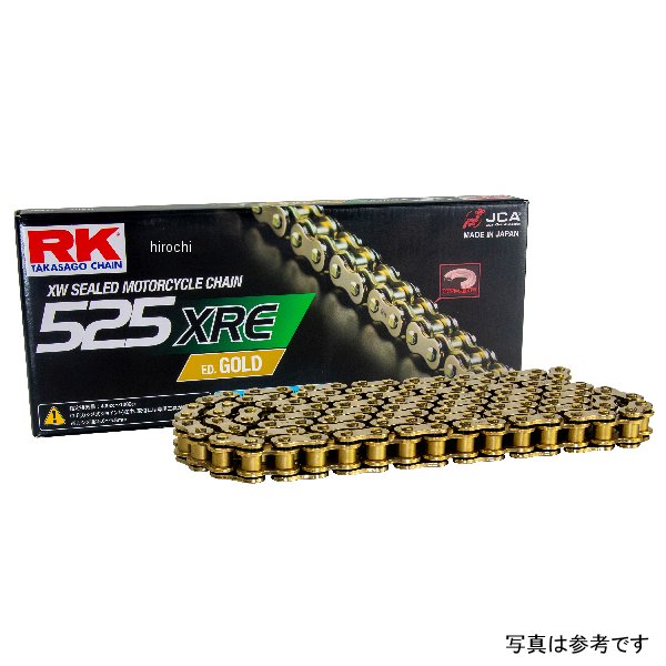 【メーカー在庫あり】 RKジャパン チェーン 120L ED GOLD 525XRE HD店