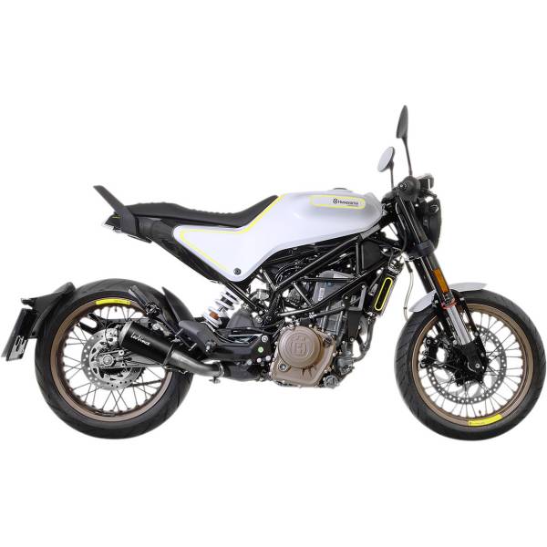 【USA在庫あり】 LEOVINCE LV-10 Black Edition スリップオンマフラー 19年 ハスクバーナ Svartpilen401 黒 1811-3585 HD店
