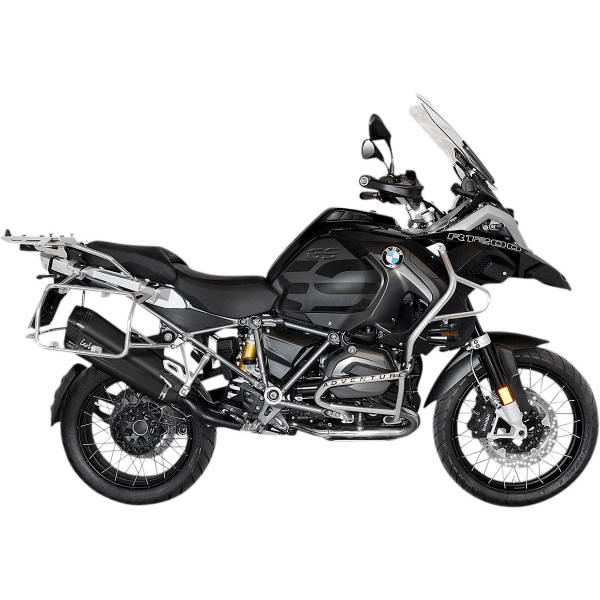 【USA在庫あり】 LEOVINCE LV-12 Black Edition スリップオンマフラー 19年-23年 BMW R 1250 GS 黒 1811-4035 HD店