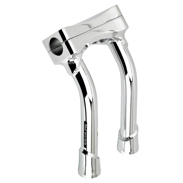 【メーカー在庫あり】 Biltwell ビルトウェル 8in マードックプルバックライザー O/S クローム 6414-105-08 HD店