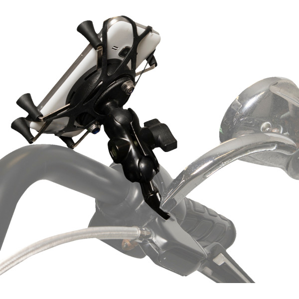 【USA在庫あり】 SADDLE TRAMP スマホホルダー マウント 黒 4402-1012 HD店