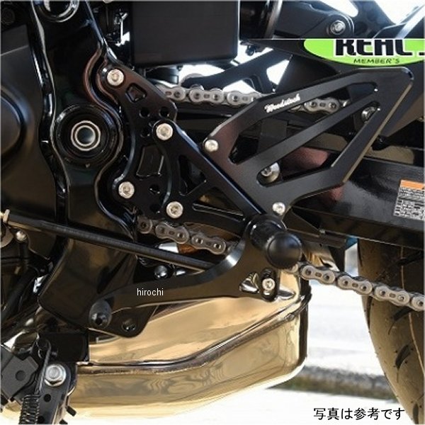 ウッドストック WOODSTOCK 逆チェンジキット WBS-K36-BB/SL専用 17年以降 Z900RS 黒 RVS-K36-BK HD店
