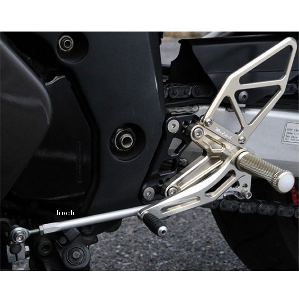 ウッドストック WOODSTOCK バックステップキット CBR1100XX シルバー WBS-H09-SL HD店｜ヒロチー商事 ハーレー 店