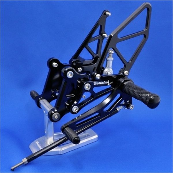 ウッドストック WOODSTOCK バックステップキット 11年-17年 CBR250R 黒 WBS-H12-BB HD店｜ヒロチー商事 ハーレー 店