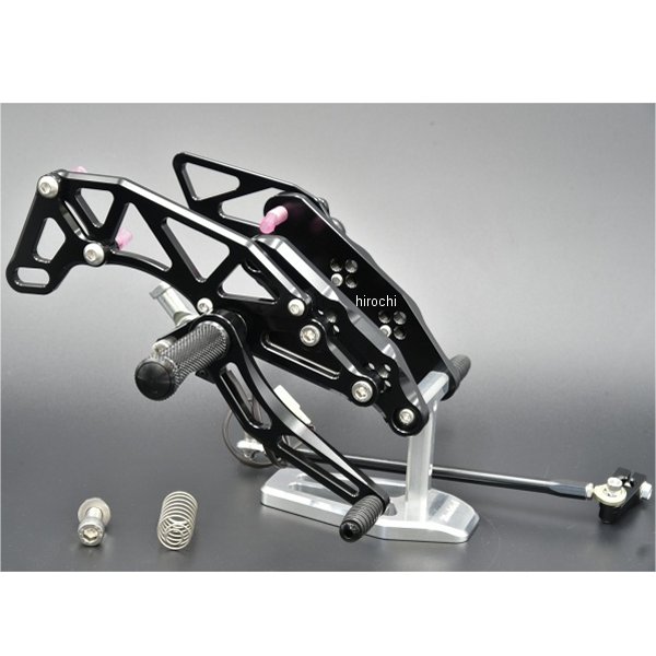 ウッドストック WOODSTOCK バックステップキット GPZ1100F(空冷) 黒 WBS-K02-BB HD店