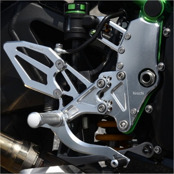 ウッドストック WOODSTOCK バックステップキット Z H2、Z H2 SE シルバー WBS-K44-SL HD店