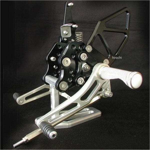 ウッドストック WOODSTOCK バックステップキット 07年-08年 GSX-R1000 黒/シャンパンゴールド WBS-S05-0B HD店