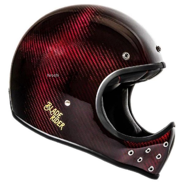 ブレイドライダー BLADE RIDER BRT002 フルフェイスヘルメット レッドカーボン Lサイズ 0138BRT002RC4 HD店