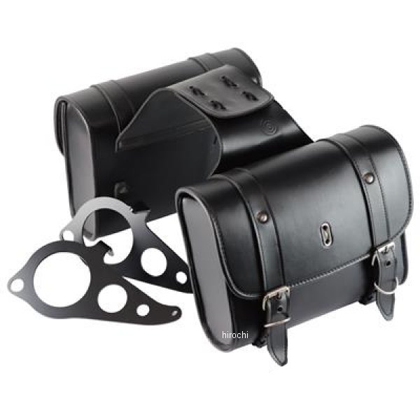 GOODS グッズ W/P スリムサイドバッグキット XSR155、XSR125 ブラック ZM-0005 HD店