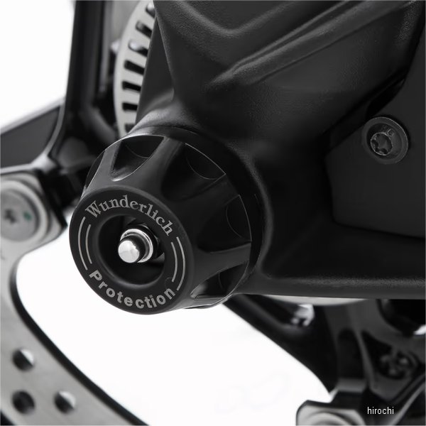 ワンダーリッヒ Wunderlich フロントアクスルスライダー R1300GS 黒 W13250-002 HD店