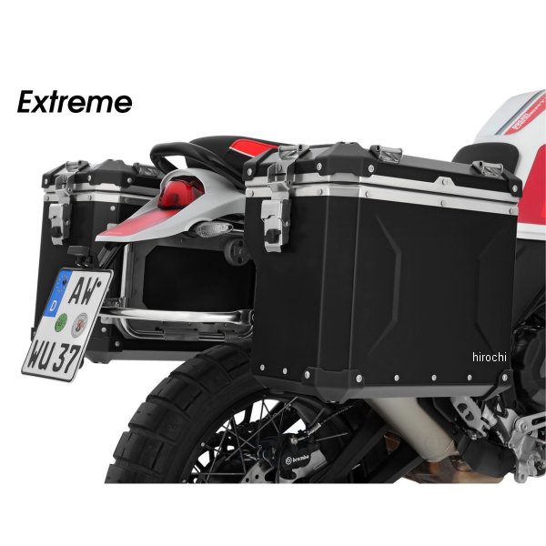 ワンダーリッヒ Wunderlich サイドケース EXTREME 左右セット DesertX 黒 W70610-202 HD店