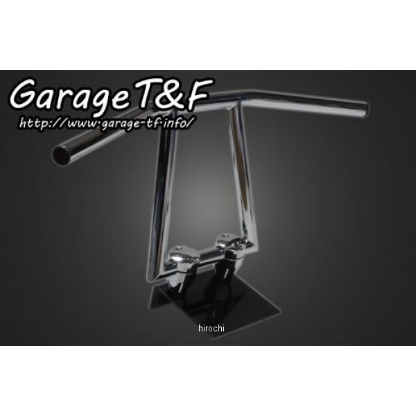 ガレージT＆F アタッカーバーハンドル 10インチ高 メッキ 25.4mm 1インチハンドル車両 505234 HD店｜ヒロチー商事 ハーレー 店 10,344円