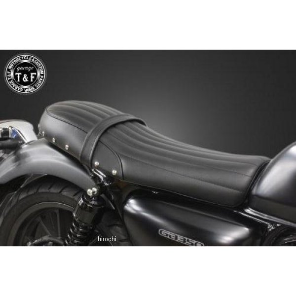 ガレージT＆F スタッド付きダブルシート バーチカル GB350(GB350S取付不可) 606126 HD店