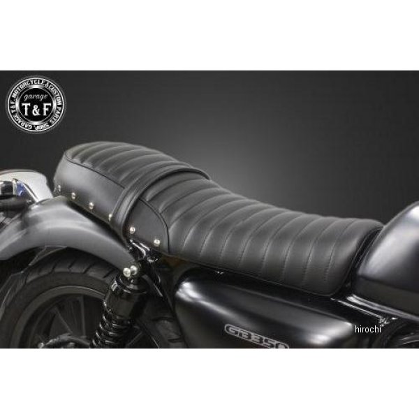 ガレージT＆F スタッド付きダブルシート タックロール GB350(GB350S取付不可) 606128 HD店