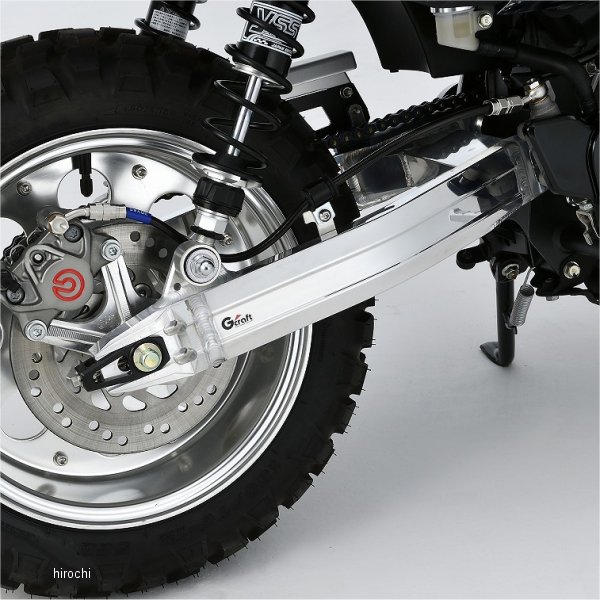 Gクラフト モンキー125 リアブレーキホース 純正キャリパー用 +6cm対応 モンキー125 31534 HD店｜ヒロチー商事 ハーレー 店