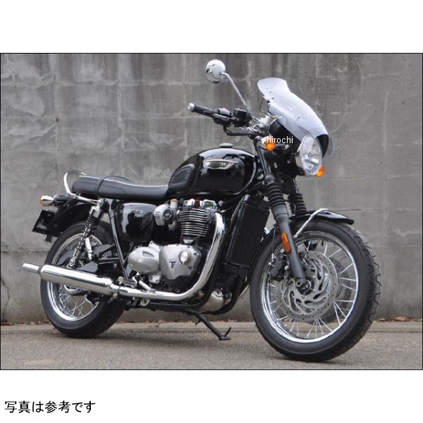 シックデザイン ガイラシールド Sサイズ クリア 16年-20年 トライアンフ ボンネビルT100/T120 GS62E HD店|ヒロチー商事 ハーレー 店