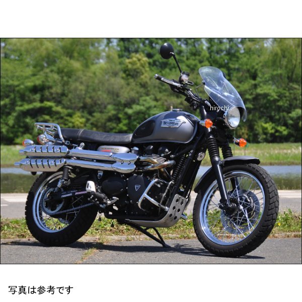 シックデザイン ガイラシールド Sサイズ クリア 06年-07年 トライアンフ スクランブラー GS82A/B HD店｜ヒロチー商事 ハーレー 店