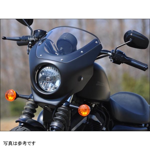 シックデザイン ティーラ アーリーヘッドカウル スモーク 04年以降 ハーレー スポーツスター 未塗装 HC54D HD店