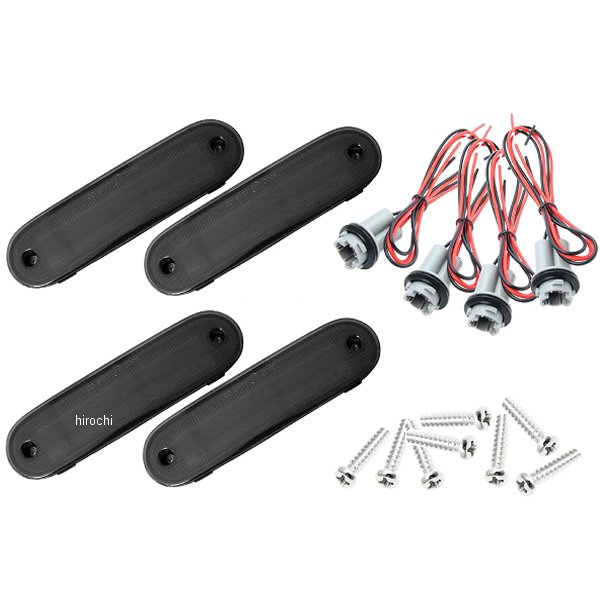 【メーカー在庫あり】 アイエルモータースポーツ I.L.Motorsport サイドリフレクターセット LEDタイプ NA/NBロードスター スモーク NAB-1559 HD店