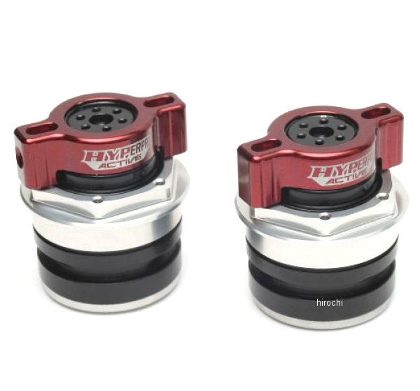 ハイパープロ HYPERPRO プリロードアジャスター RED NINJA250R/250 08-17(ABS車含む)*純正ハンドル不可 22675201 HD店