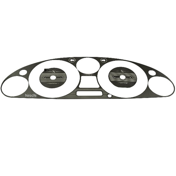 ジャスパフォーマンス Jass Performance メーターパネル(クラスターベゼル) NBロードスター ブラックステンレスヘアライン 2236 HD店