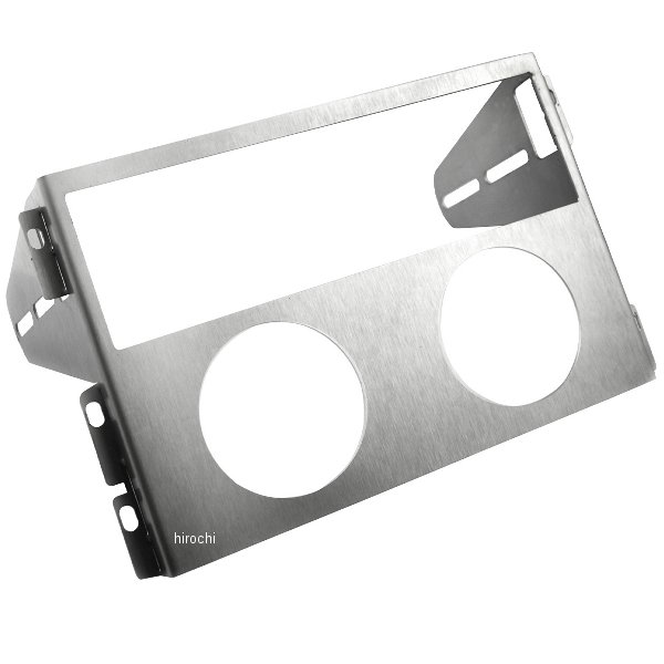 ジャスパフォーマンス Jass Performance オーディオメーターパネル 1DIN、Φ52mm用×2 NAロードスター ステンレスヘアライン 2312 HD店