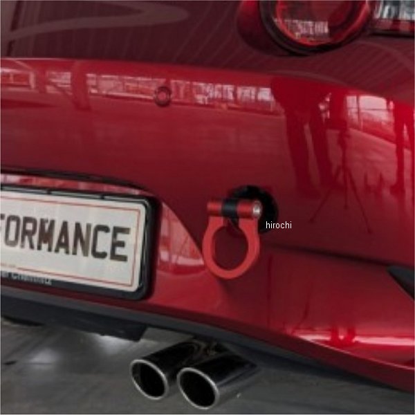【メーカー在庫あり】 ジャスパフォーマンス Jass Performance 牽引フック リア NDロードスター 赤 5022 HD店