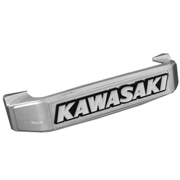 【メーカー在庫あり】 ピーエムシー PMC アーキ ARCHI ビッグステムエンブレム KAWASAKI大文字 18年-24年 Z900RS/CAFE シルバー 189-1172 HD店