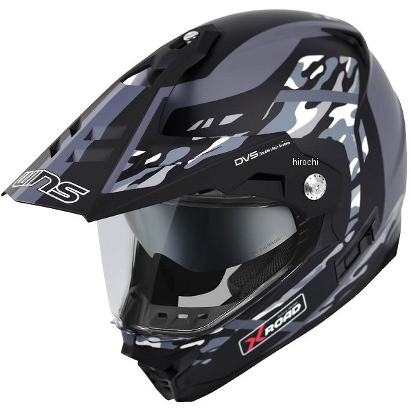 【メーカー在庫あり】 ウインズ WINS オフロードヘルメット X-ROAD 3 FREE RIDE M46 マットカモグレー Mサイズ 4560385772092 HD店